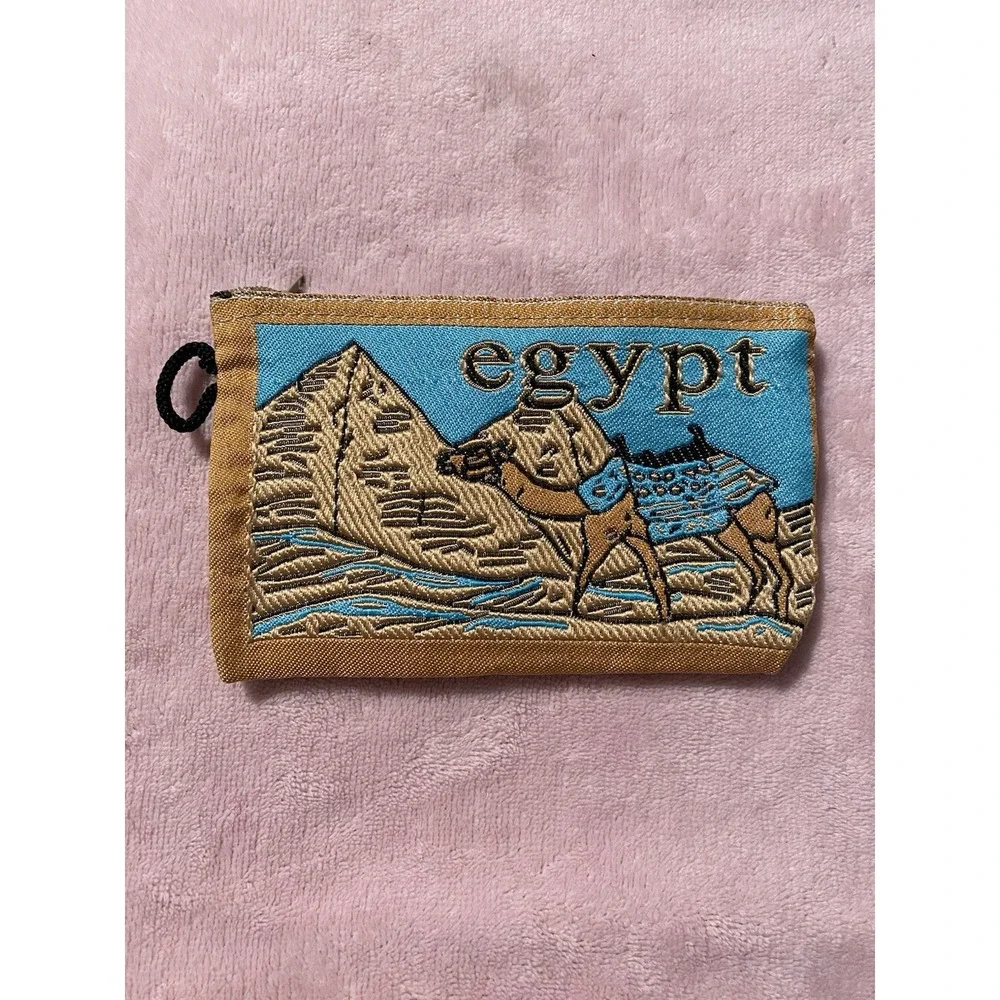 Egypt Pyramids/Camel Cosmetic,Coin,Money,Jewelry Zipper Bag 6